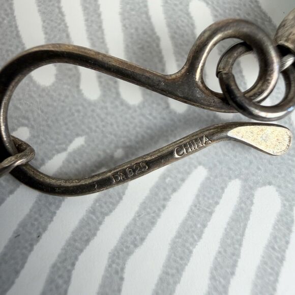 Jay King DTR 925 Necklace Mine Finds Turquoise Silver - Picture 4 of 6